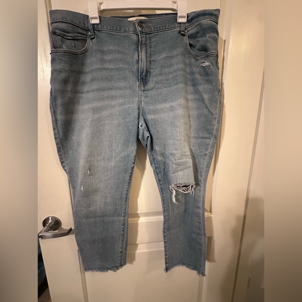 Abercrombie & Fitch Light Blue Skinny Jeans